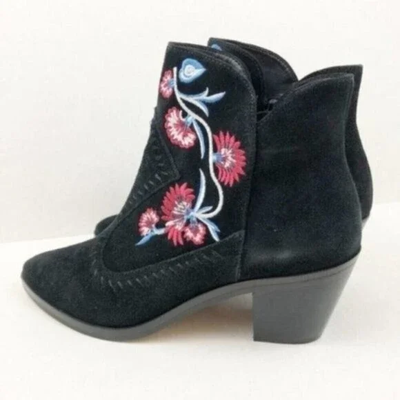 REBECCA MINKOFF Lulu Flower Embroidery Ankle Boot  - Picture 4 of 6